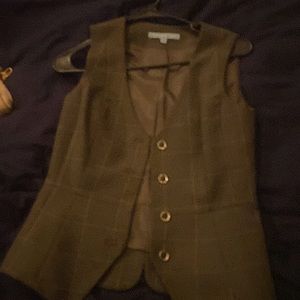 Antonio Melani Gray button up Vest